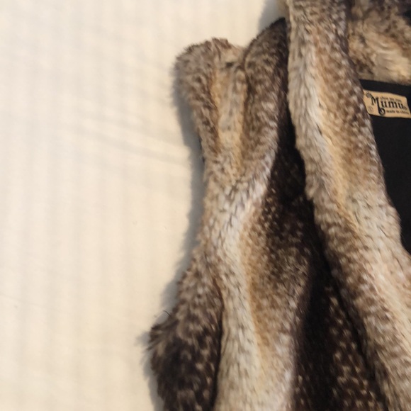 Show Me Your Mumu Fausta FauxFur Vest Women’s Size S - Picture 5 of 11